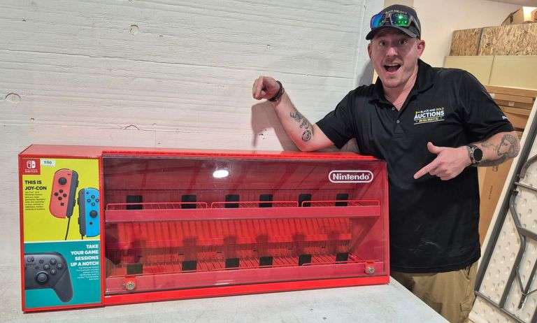 Large Nintendo Switch Display Case