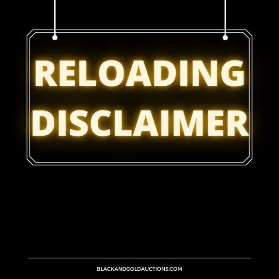 RELOADING DISCLAIMER