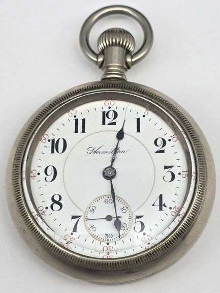 Beautiful Hamilton Watch Co Pocket Watch