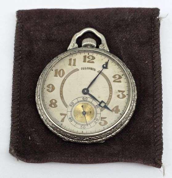 Illinois Watch Co Pocket Watch