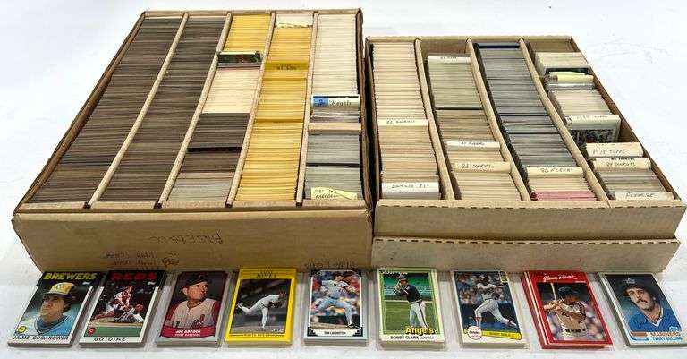 1970’s - ‘90s MLB Baseball Cards - Black And Gold Auctions