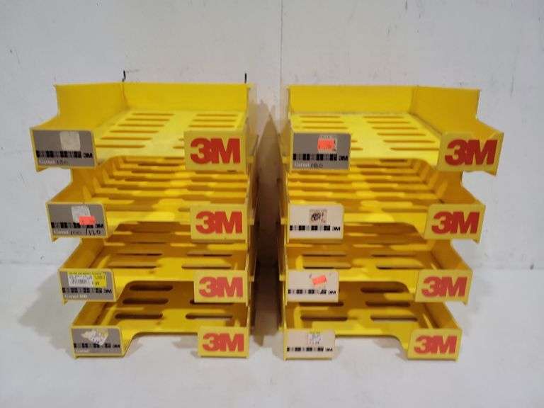 3M 503 RACK 4-Tray Abrasive Racks - Black And Gold Auctions