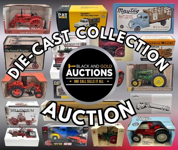 Die-Cast Car, Truck, Equipment, & Tractor Collection Auction 