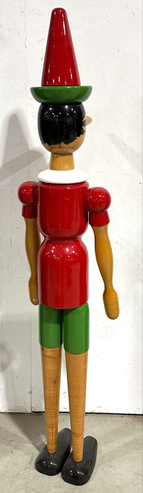 TONNA OMEGNA 5-ft 7-inch Italian Hand-Crafted Wooden Articulated