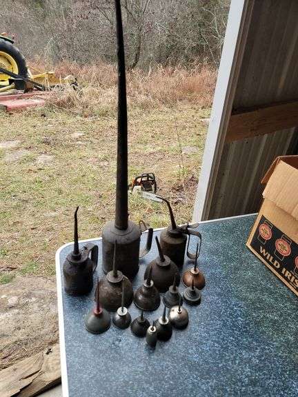 Vintage Oil cans