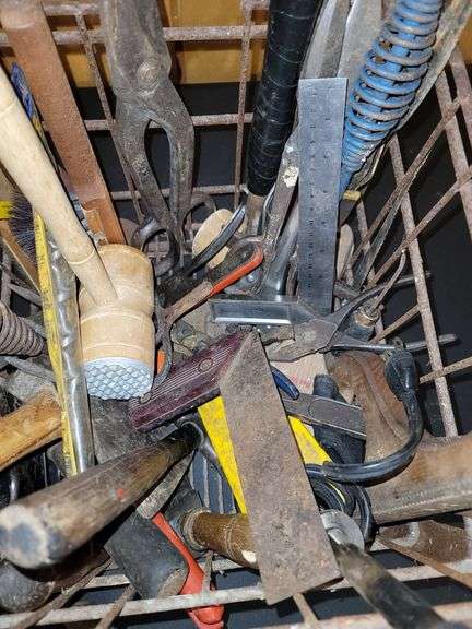 Basket of Miscellaneous tools