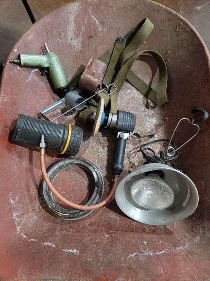 Wheelbarrow and contents