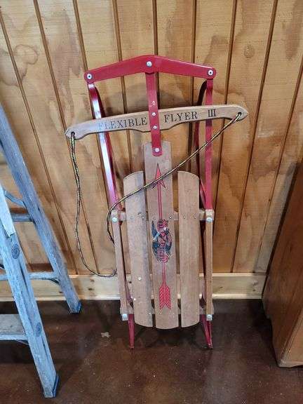 Snow Sled on Runners