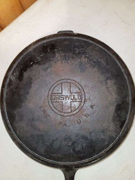 #14 Griswold Cast Iron Skillet
