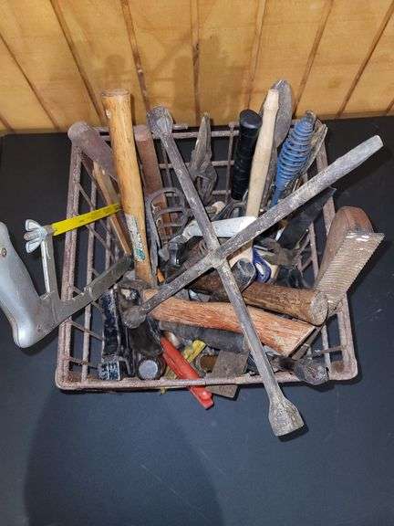 Basket of Miscellaneous tools
