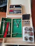 Wood Carving tools. Calipers. Drum sanding tools