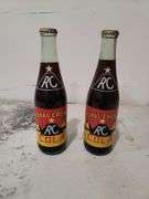 Antique unopened RC Cola bottles. 1950's era