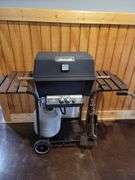Gas Grill with Tank. Works