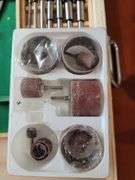 Wood Carving tools. Calipers. Drum sanding tools