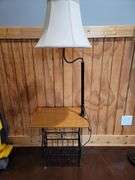 End Table with Built in Lamp