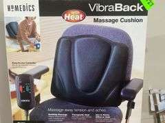 Homedics VibraBack Massage Cushion w/Heat - New