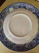 Willow Ware 9⅛" Luncheon Plate By Royal China & Blue & White Decorative Plates