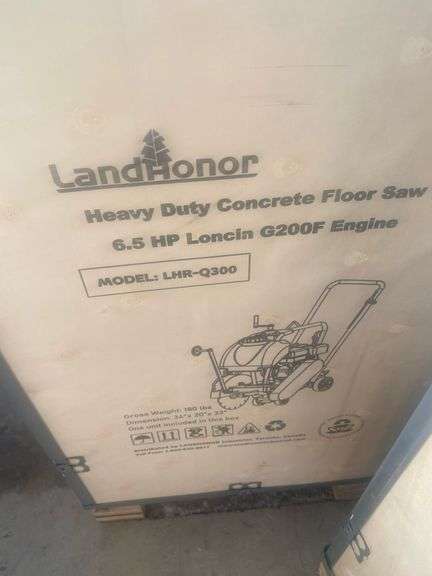 LandHonor Heavy Duty Concrete Floor Saw
