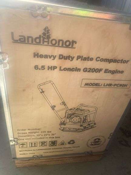 LandHonor Heavy Duty Plate Compactor