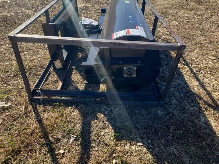 AGT Skid Steer Rotary Angel Broom