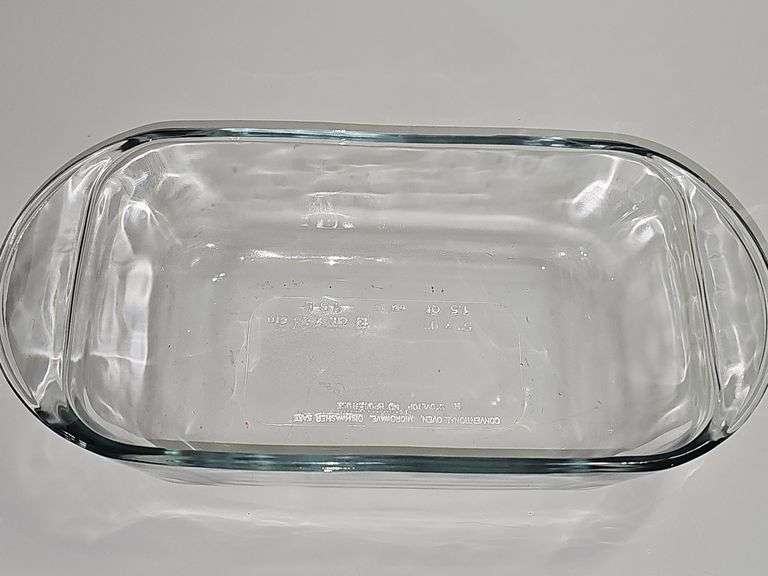 4 Glass Loaf Pans