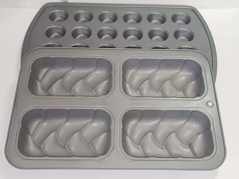 Mini cupcake pans & Sectioned loaf pan