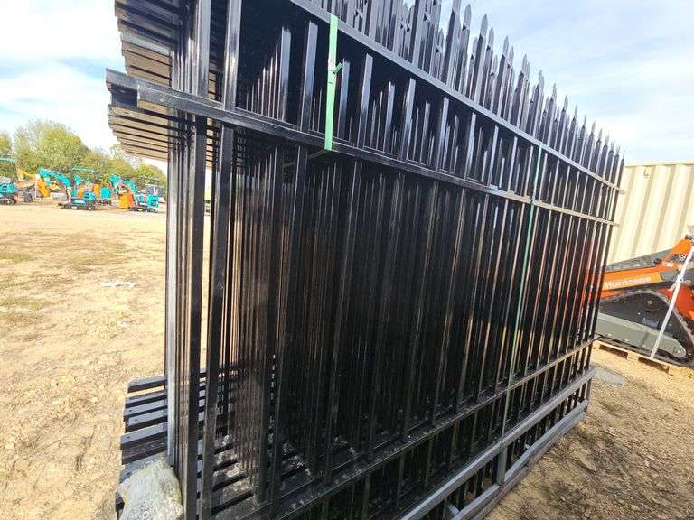 Hurricane Metal Fence Panels