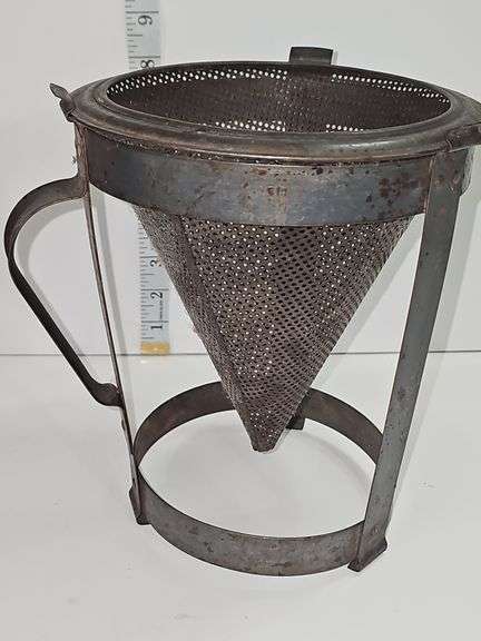 Cone and Pestle Strainer