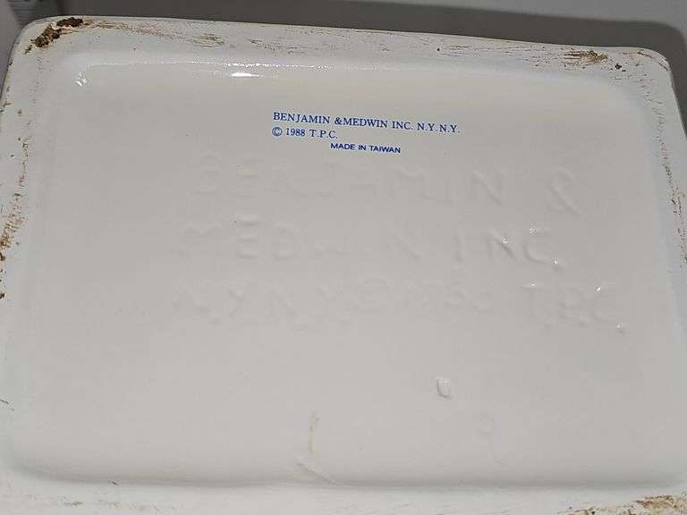 Vintage 1988 Benjamin & Medwin Inc. Pillsbury Flour Sack Advertising Cookie Jar