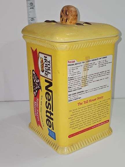Nestle Toll House cookie jar