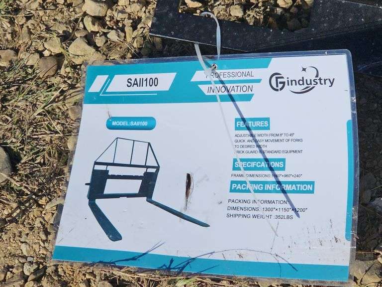 AGT Skid Steer Pallet Forks