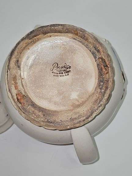 Porcelier Coffee Maker MCM Drip Hot Water Tea Brewing White Fireplace