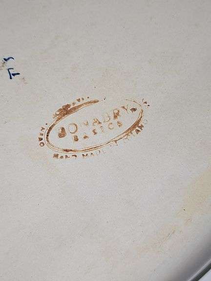 Bonabry Basics Stoneware Pottery Au Gratin Casserole Poland Green Collection