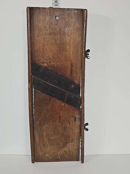Antique Wooden Cabbage Kraut Cutter Slaw Slicer