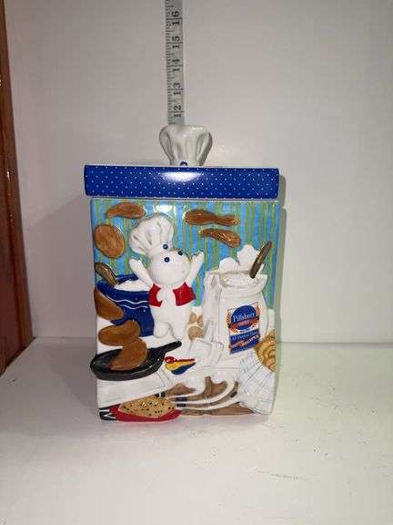 2000 Pillsbury Doughboy canister set