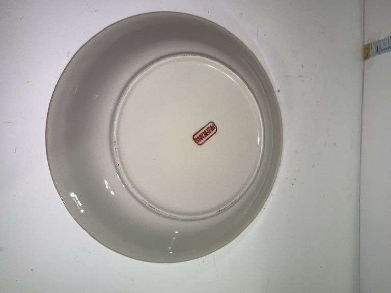 Ceramic pie plates with printed on recipes