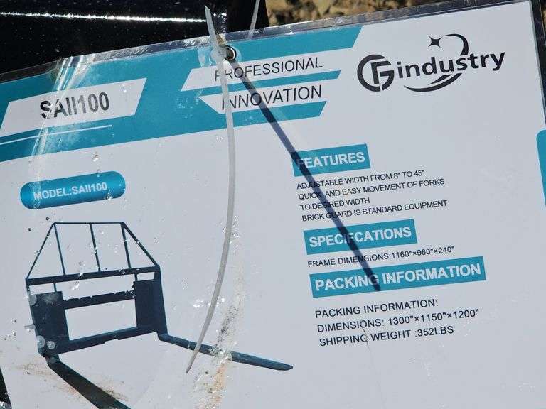 AGT Skid Steer Pallet Forks