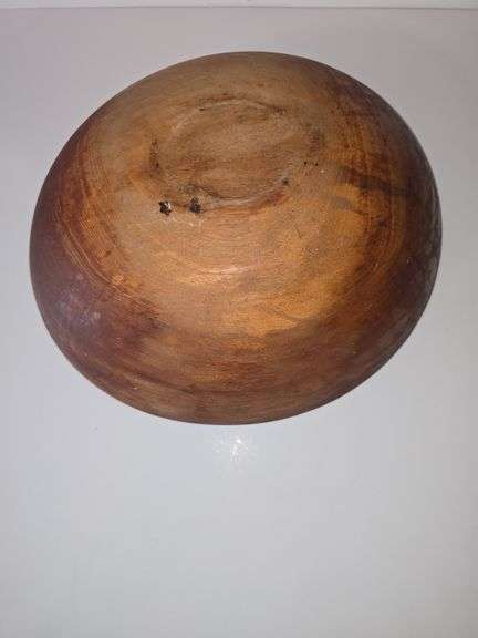 Primitive Oval Wood Bowl