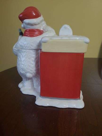 Bear next to Coca-Cola Machine Cookie Jar
