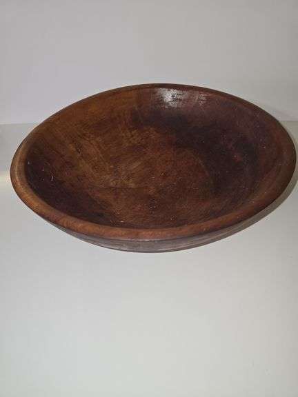 Primitive Oval Wood Bowl