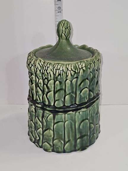 Asparagus Vintage Cookie Jar