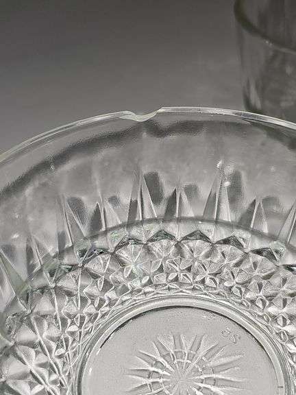 Small Clear glass bowls