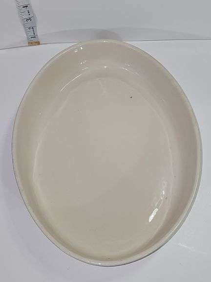 Bonabry Basics Stoneware Pottery Au Gratin Casserole Poland Green Collection