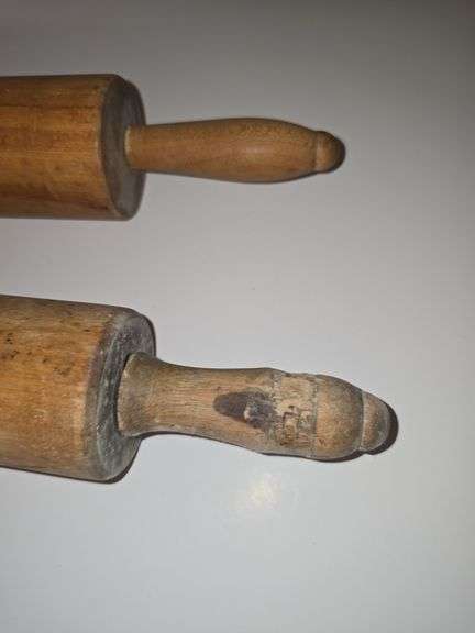 2 Primitive Rolling Pins