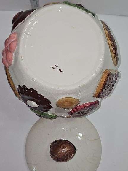 Vintage 1950s "Cookies All Over" Cookie Jar