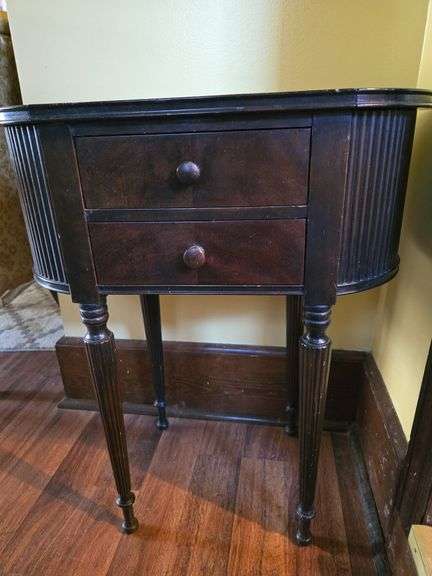 Vintage Wooden Sewing Table
