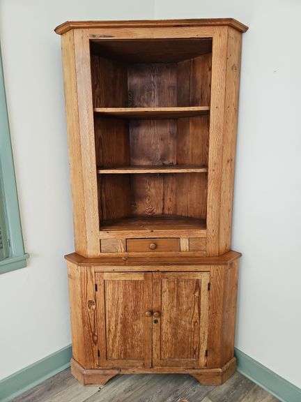 Wooden Corner Cabinet