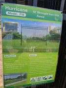 Hurricane Metal Fence Panels