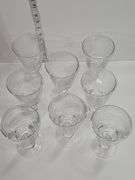 Clear Glass Water Goblet Glasses