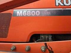 M6800 Kubota Cab Tractor with Loader